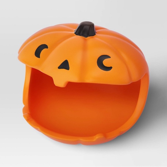 Pumpkin Halloween soap dish - Picture 1 of 4